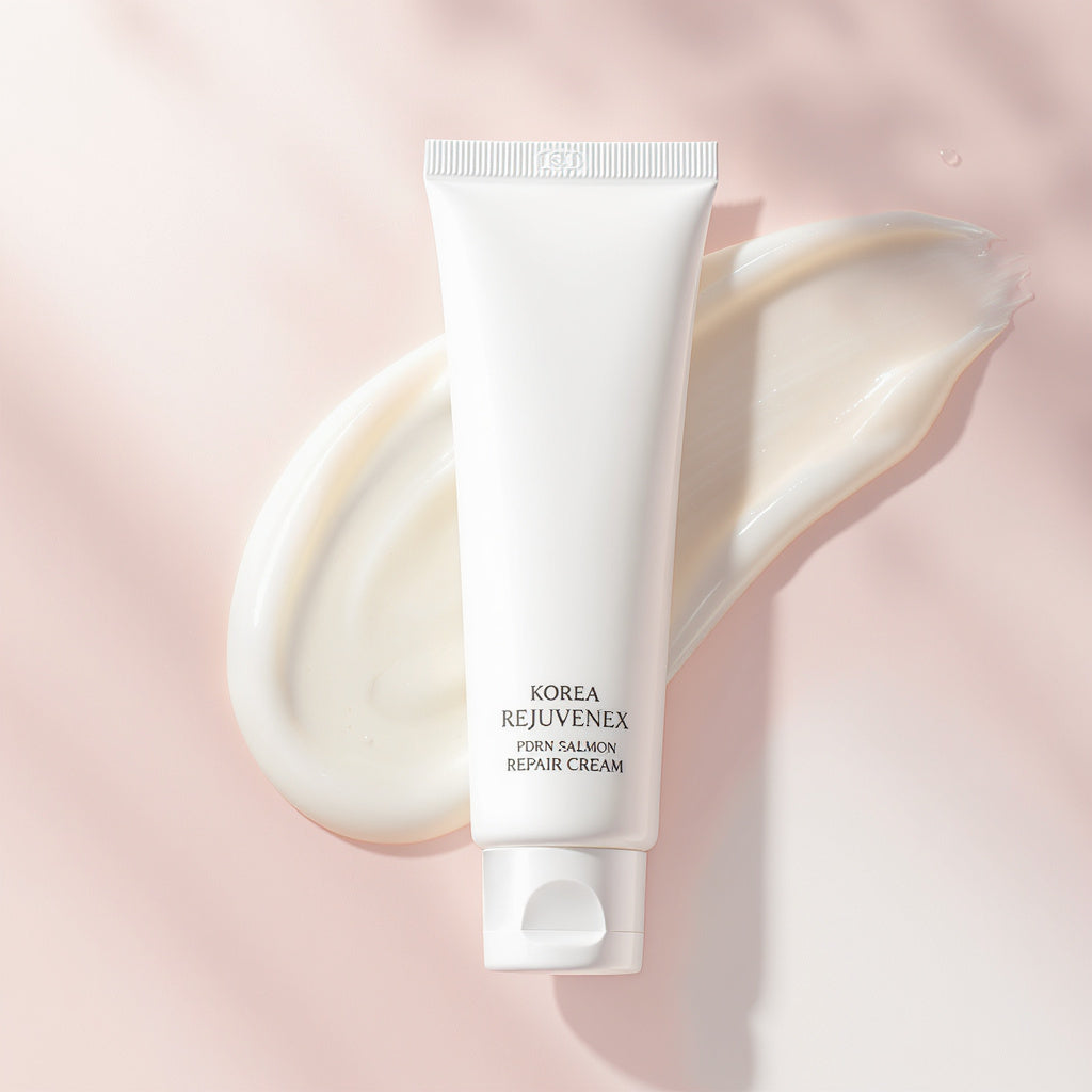 Korea Rejuvenex PDRN Salmon Repair Cream Moisturizing Repair Damage Skin Strengthen Barrier Reduces Roughness Daily Skin Care