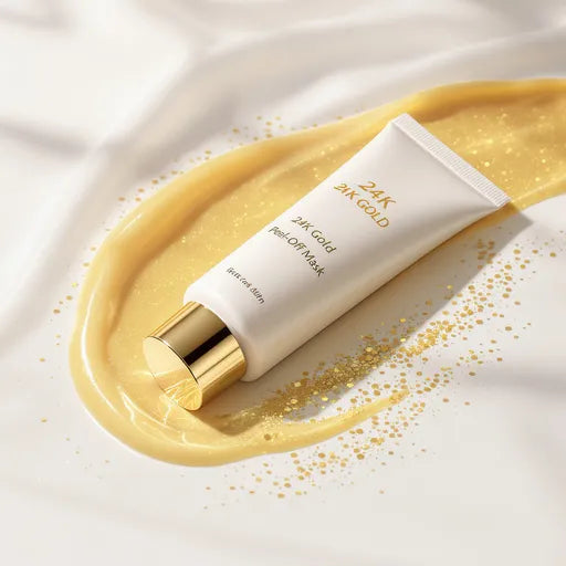 LAIKOU 24K Gold Sakura Peeling Face Mask Anti Wrinkle Whitening Blackhead Removal Facial Tear Off Mask Skin Care Products