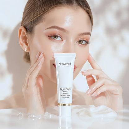 Korea Rejuvenex PDRN Salmon Repair Cream Moisturizing Repair Damage Skin Strengthen Barrier Reduces Roughness Daily Skin Care